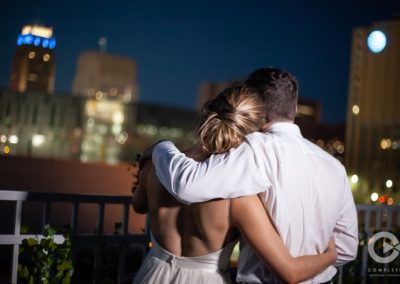 roof couple hug back